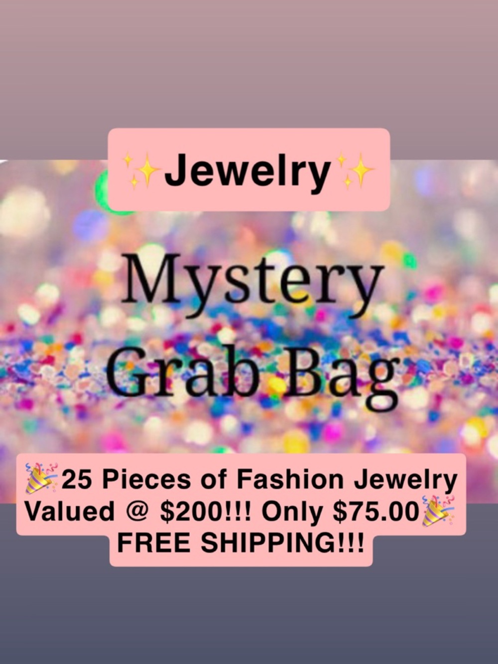 🎉🎉Mystery Jewelry Grab Bag 🎉🎉25 pieces valued $200.00 Multi Fashion Jewelry🎉🎉